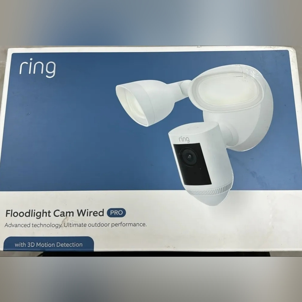 Ring Floodlight Camera Pro Wired
